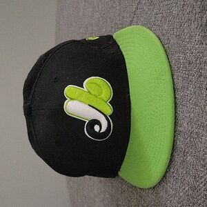 Montreal Expos Green/Black Fitted Hat (7 1/2)
